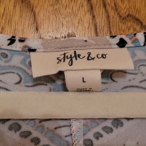 Style & Co dress, L, exc cond.